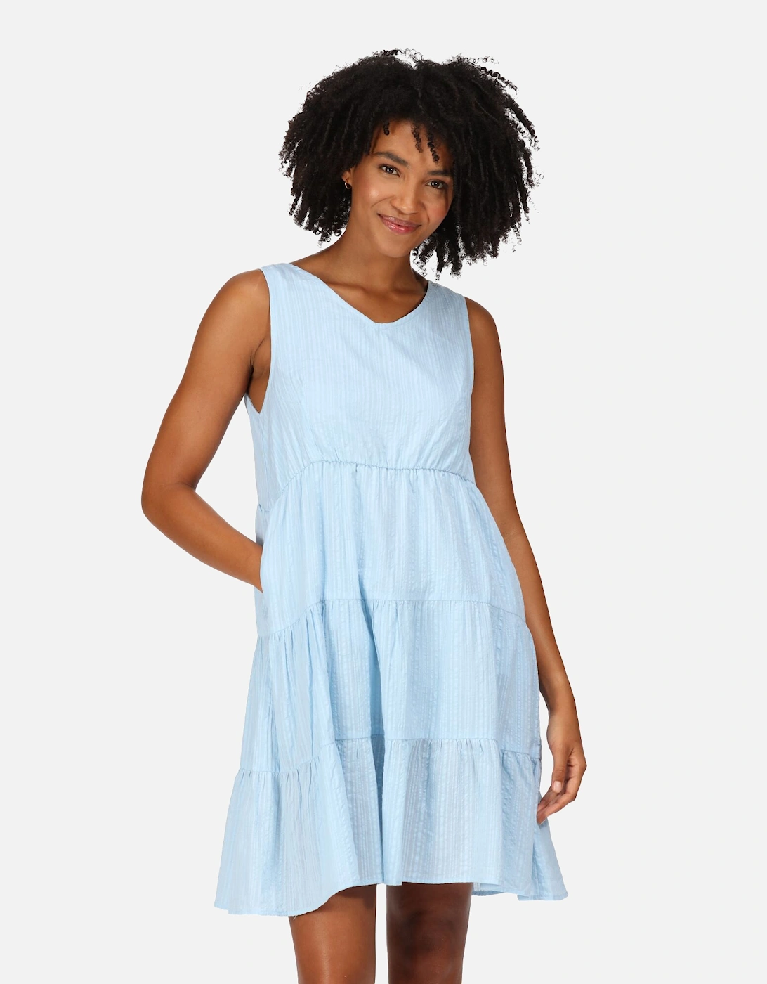 Womens/Ladies Zariah Tiered Casual Dress