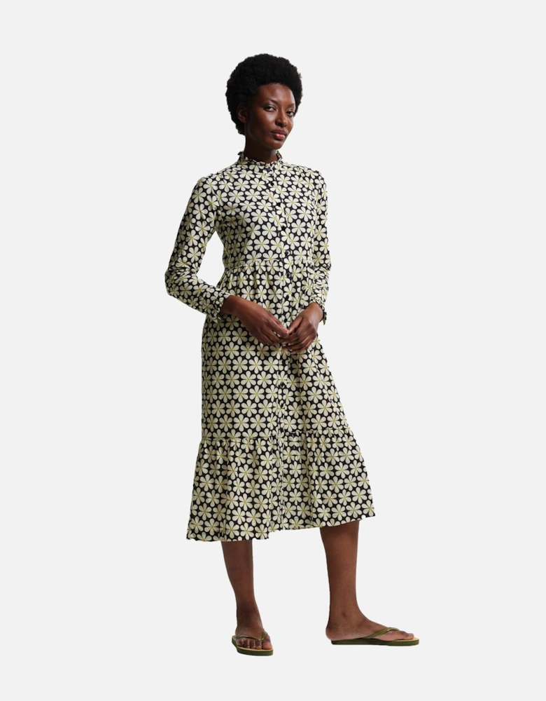 Womens/Ladies Orla Kiely Daisy Midi Dress