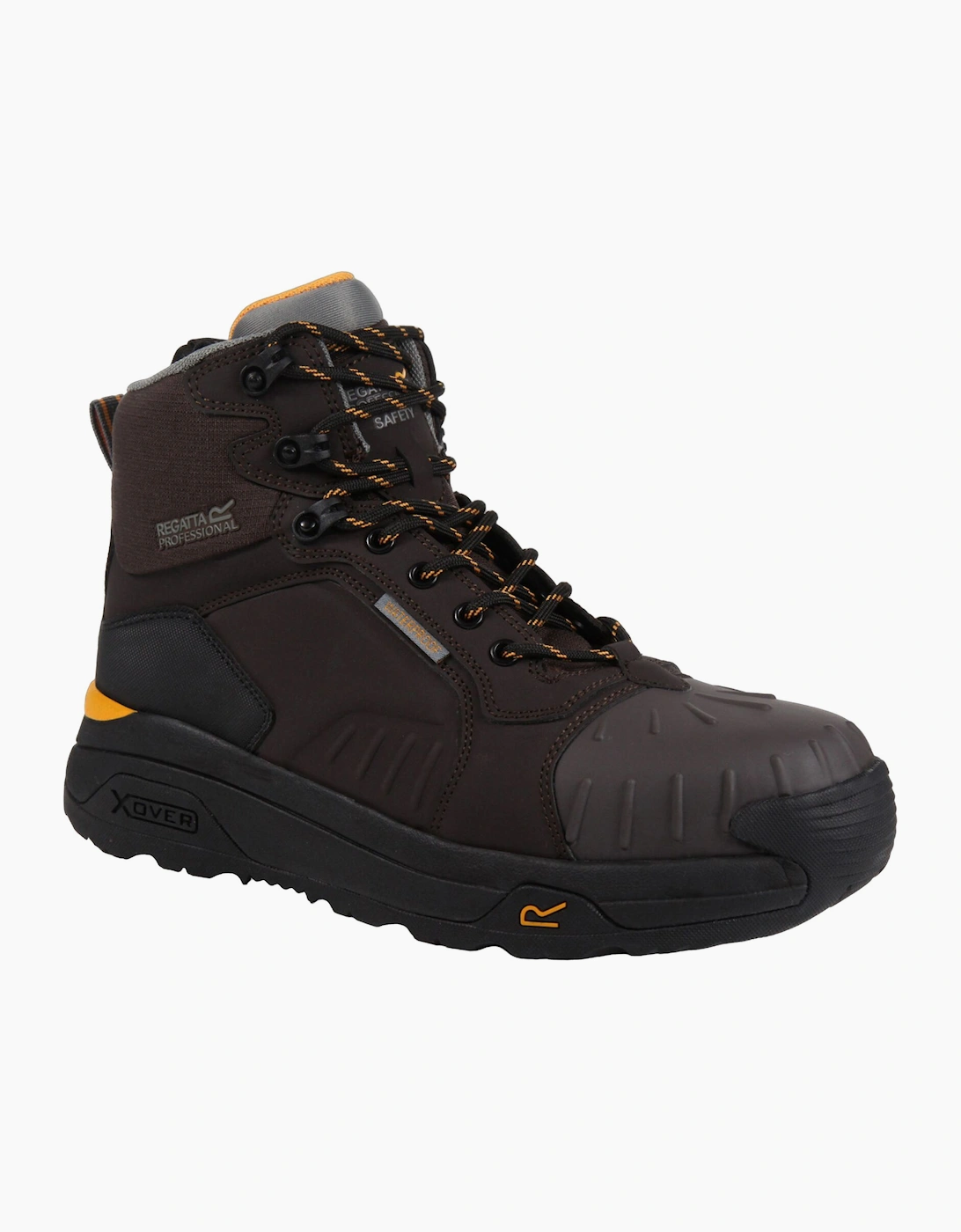 Regatta Men's Black Professional Safety Boots - Size 7