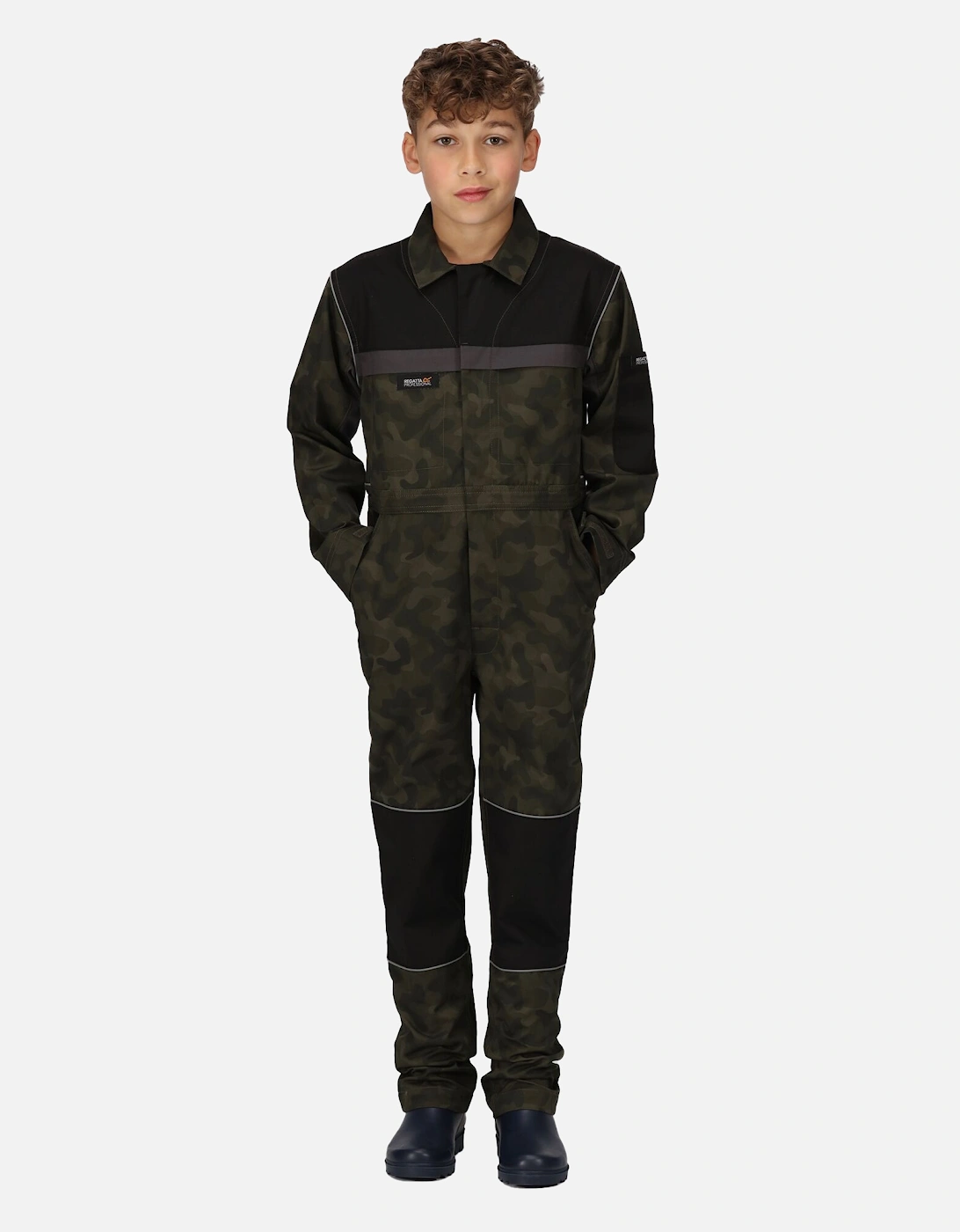 Childrens/Kids Camouflage Jumpsuit