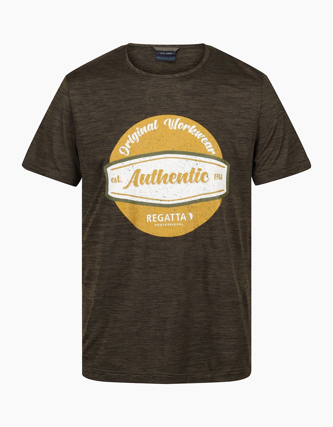 Regatta Men's Green Professional Moisture Wicking T-Shirt - Size: 38