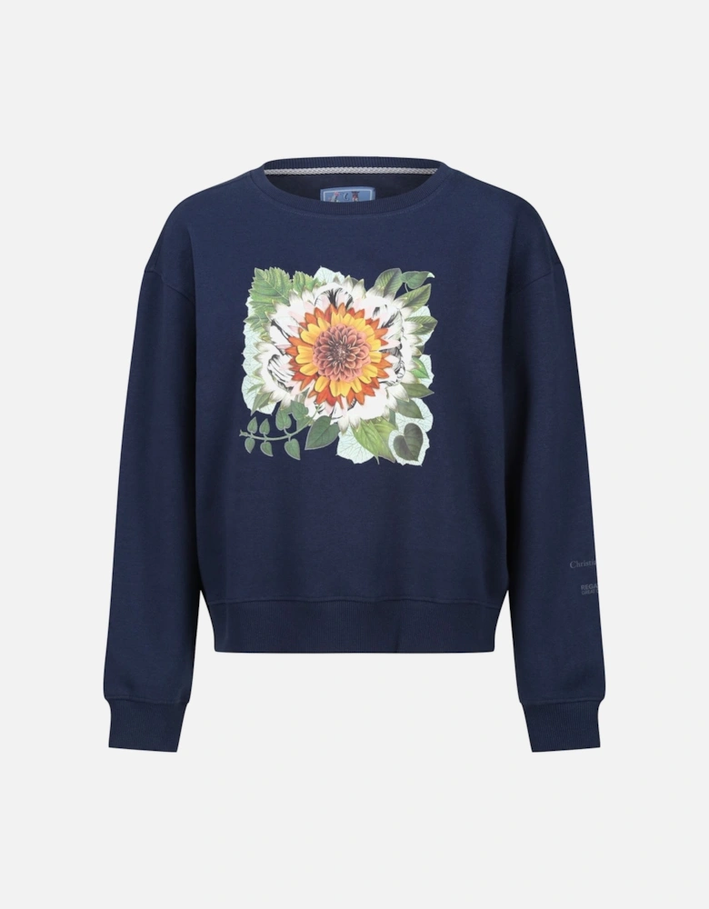 Womens/Ladies Christian Lacroix Beauvision Flower Sweatshirt