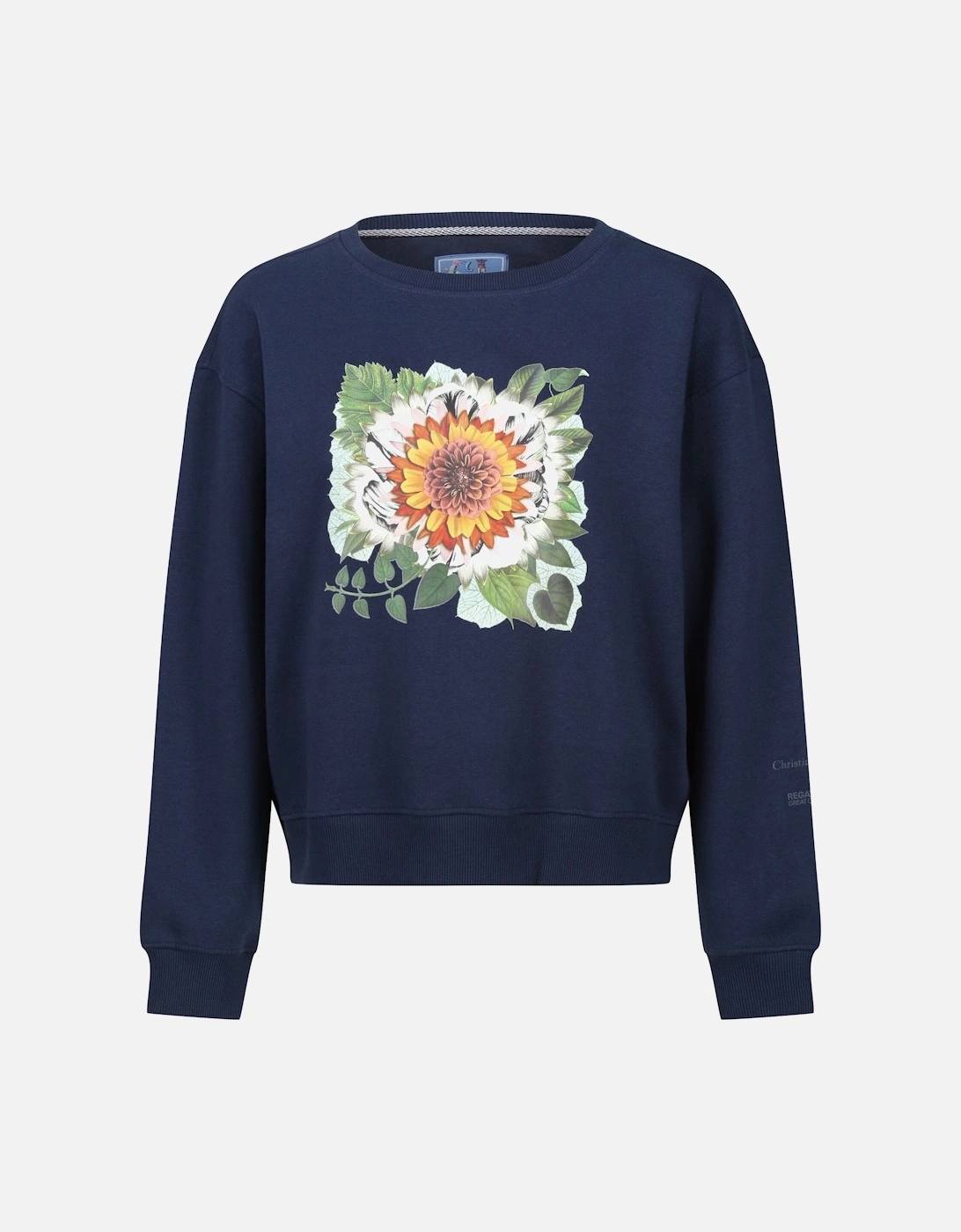 Womens/Ladies Christian Lacroix Beauvision Flower Sweatshirt, 6 of 5