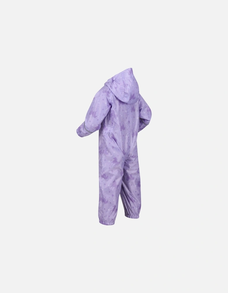 Childrens/Kids Pobble Unicorn Waterproof Puddle Suit
