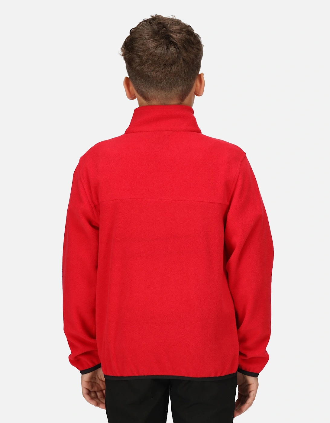 Childrens/Kids Microfleece Half Zip Fleece