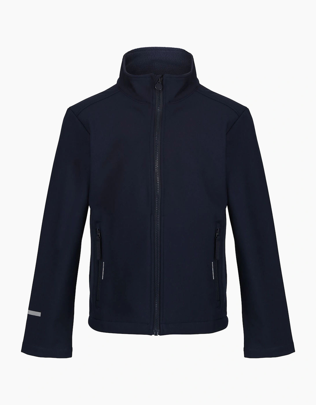 Regatta Unisex Navy Professional Childrens/ 2 Layer Soft Shell Jacket  32In Kids
