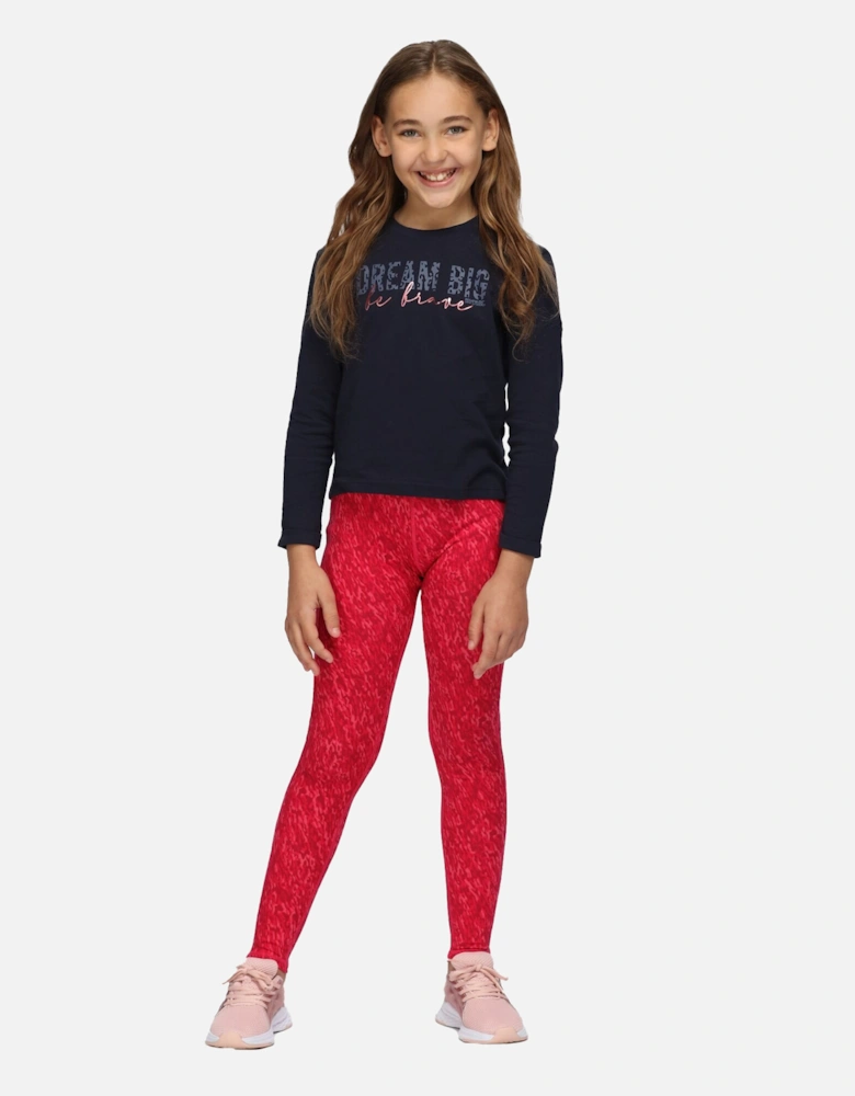 Childrens/Kids Atkin II Abstract Leggings