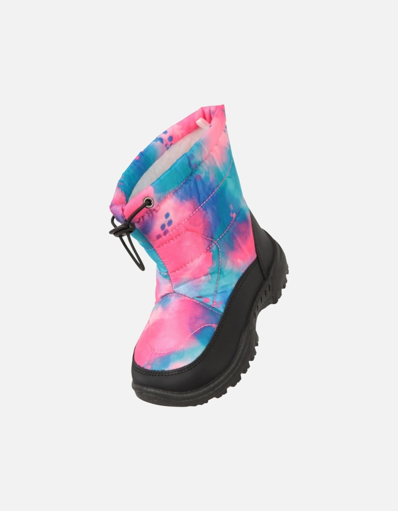 Toddler Caribou Adaptive Tie Dye Snow Boots