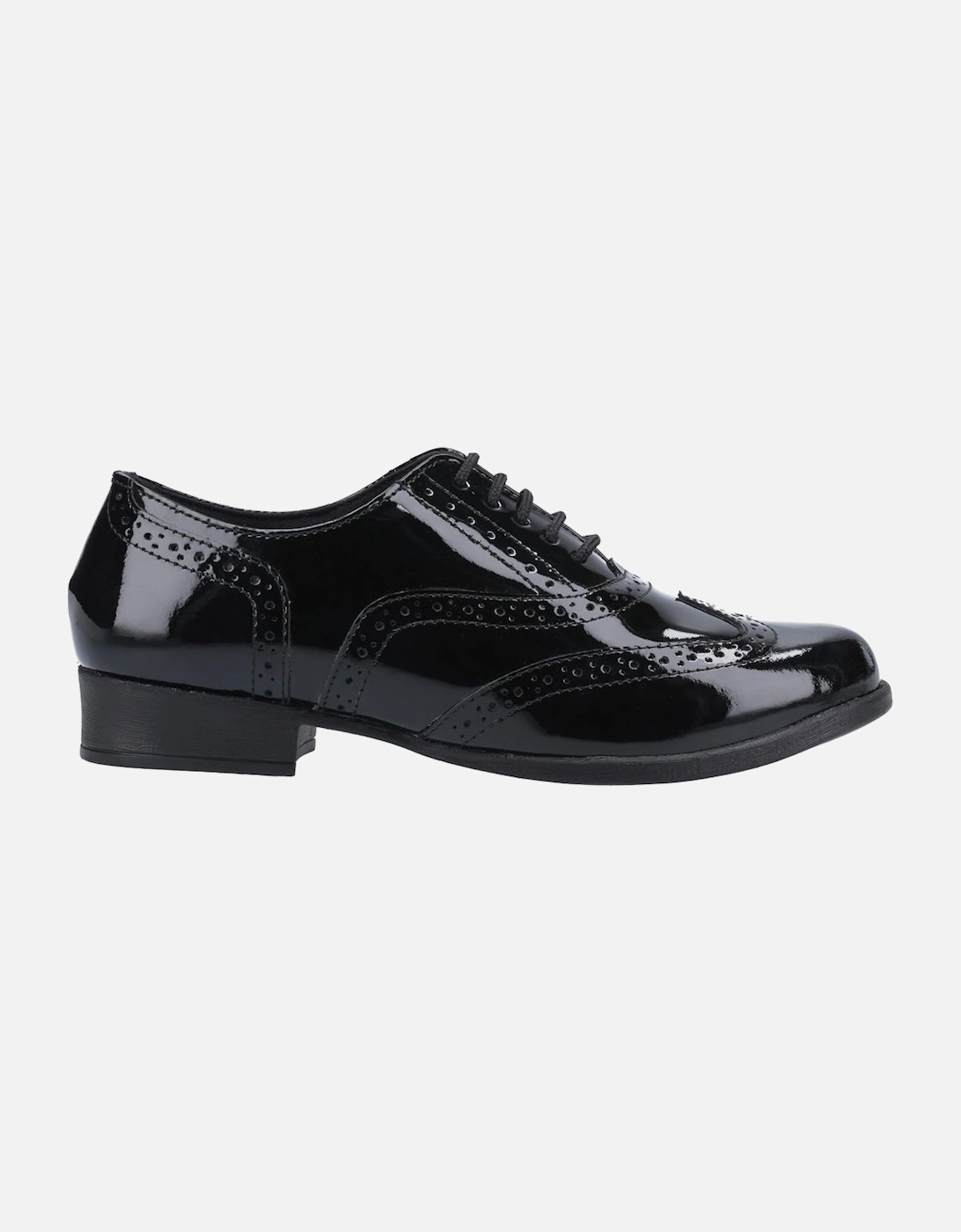 Kada Patent Senior Girls School Shoes