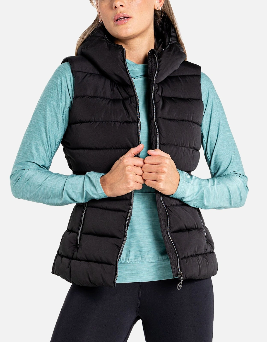 Womens Reputable Hooded Bodywarmer