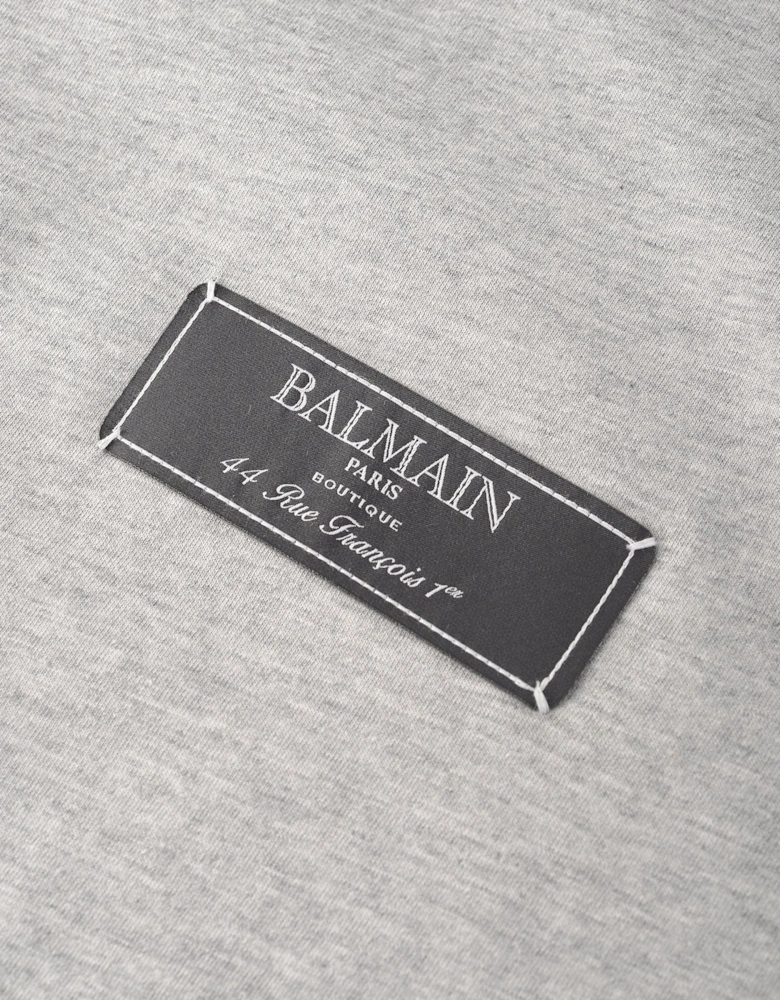 Paris Label T-shirt Straight Fit Grey
