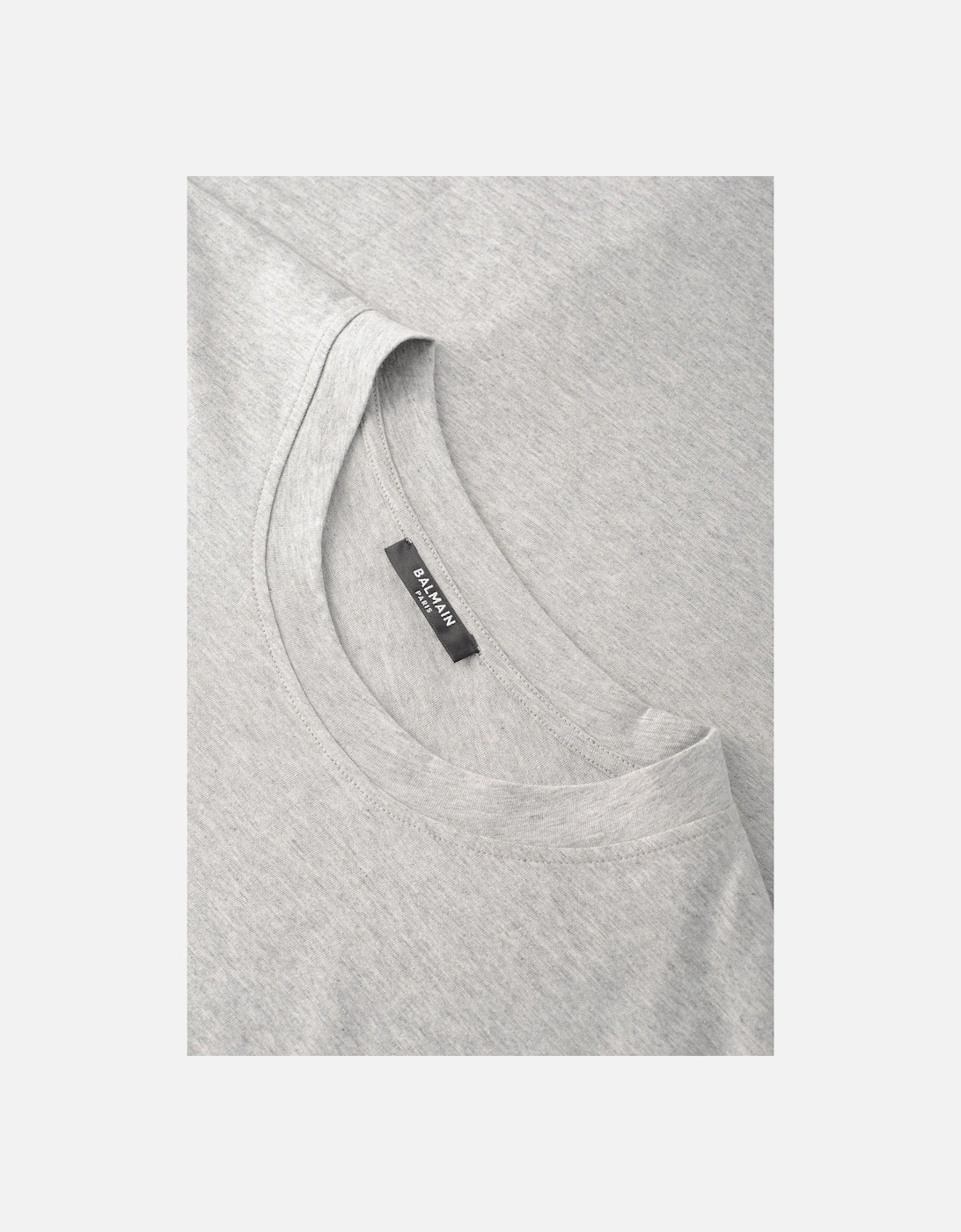 Paris Label T-shirt Straight Fit Grey