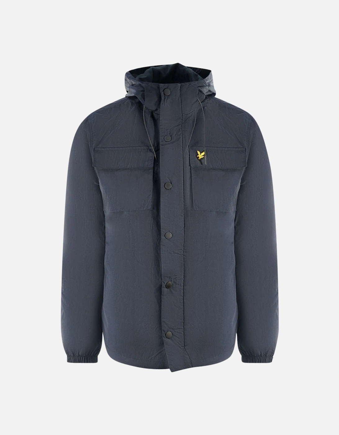 Lyle & Scott Hooded Pocket Navy Blue Jacket, 3 of 2