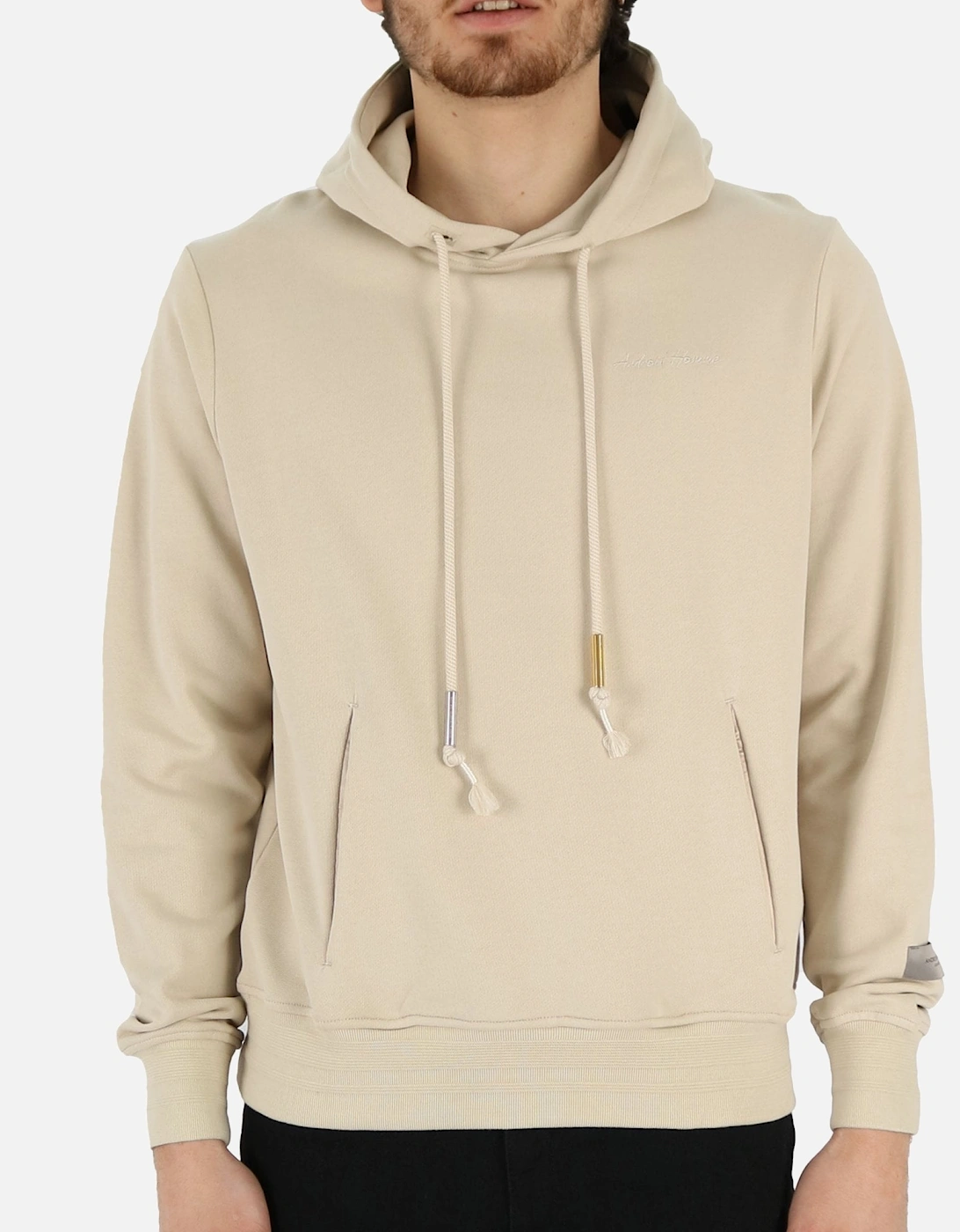 Chest Logo Sand Hoodie, 5 of 4