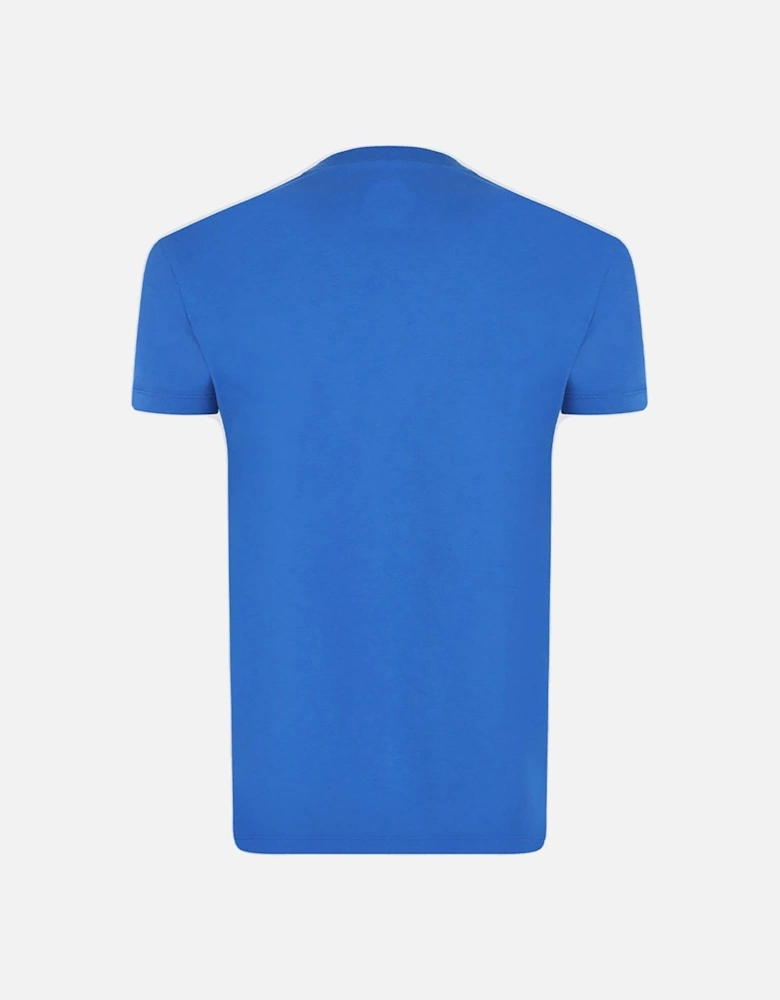 "Brothers" Logo T-Shirt Blue