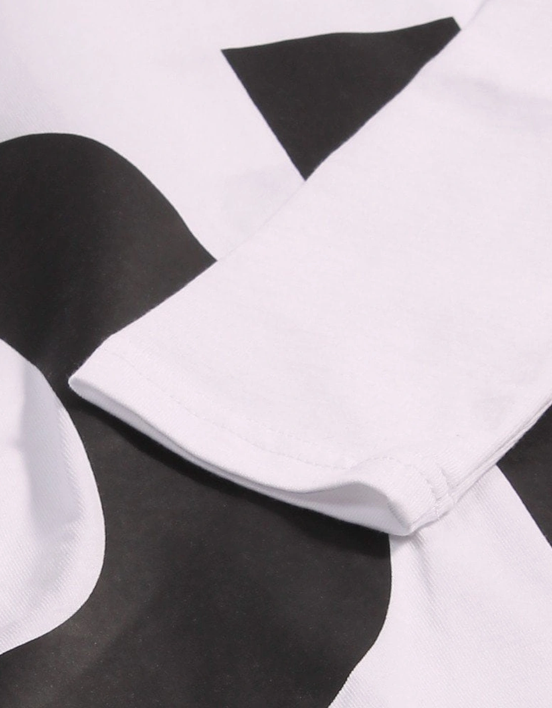 Boys Logo Print Long Sleeve T-Shirt White