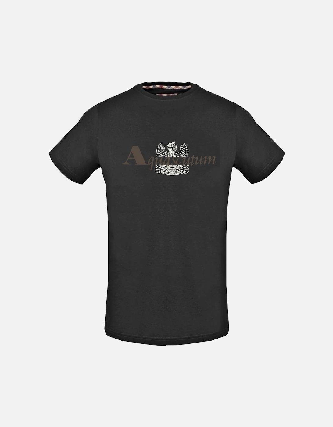 Brand Aldis Logo Black T-Shirt, 3 of 2