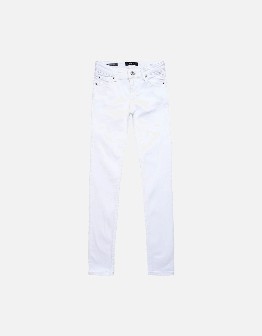 Replay Girls Hyperflex Jeans White, 5 of 4