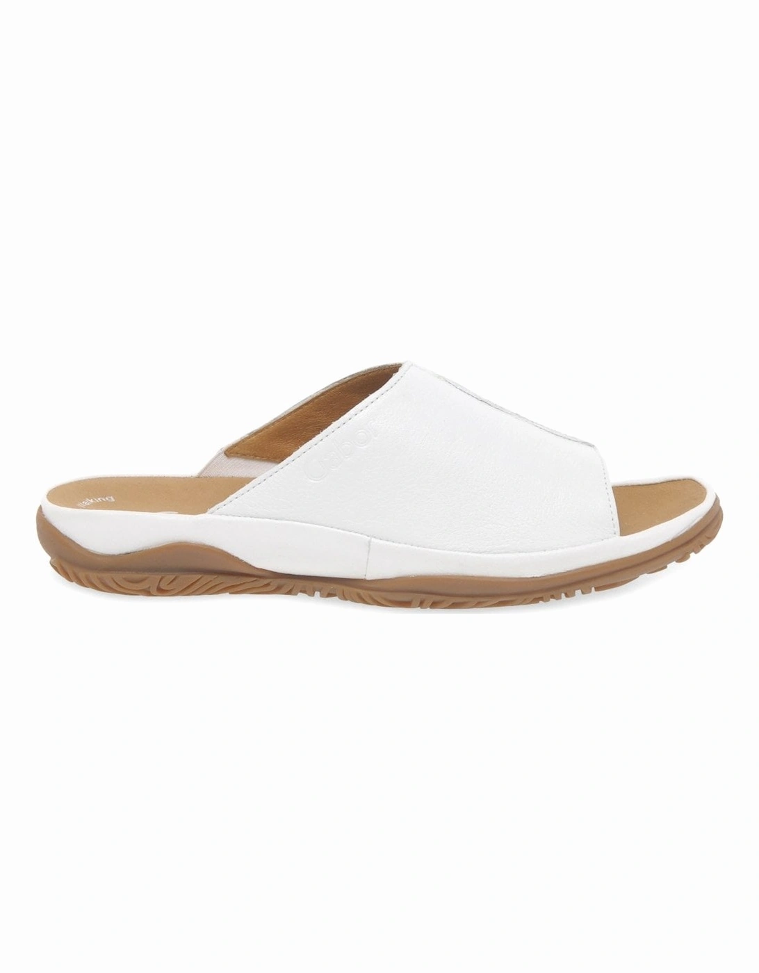 Idol Leather Wide Fit Womens Mules