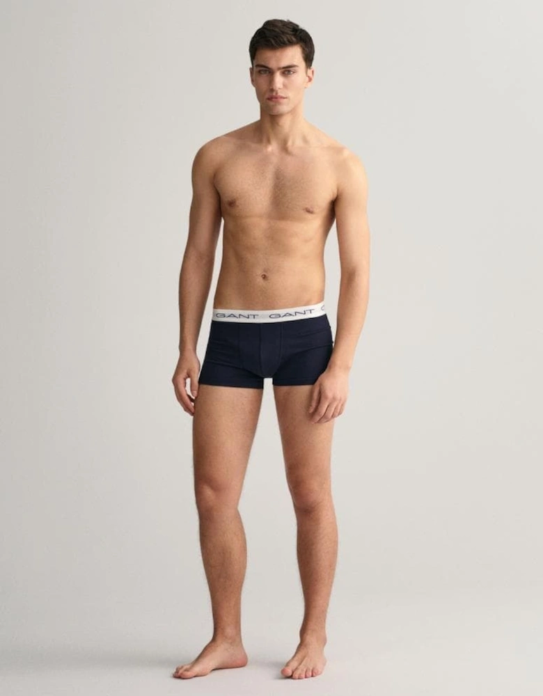 3-Pack Mens Cotton Jersey Trunks