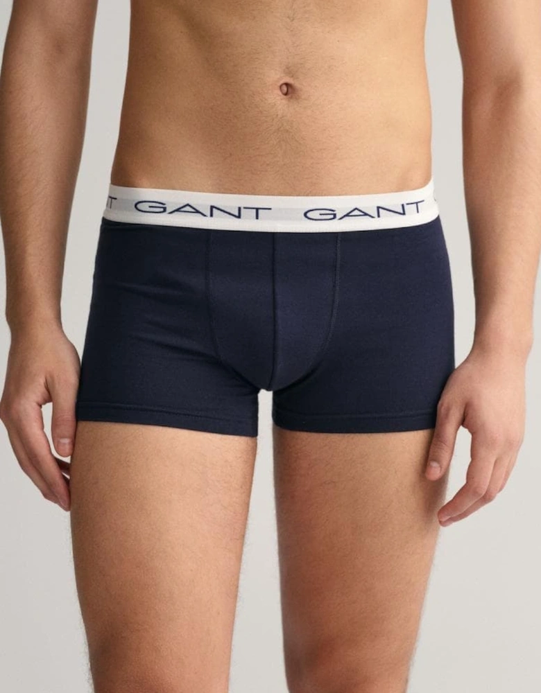 3-Pack Mens Cotton Jersey Trunks