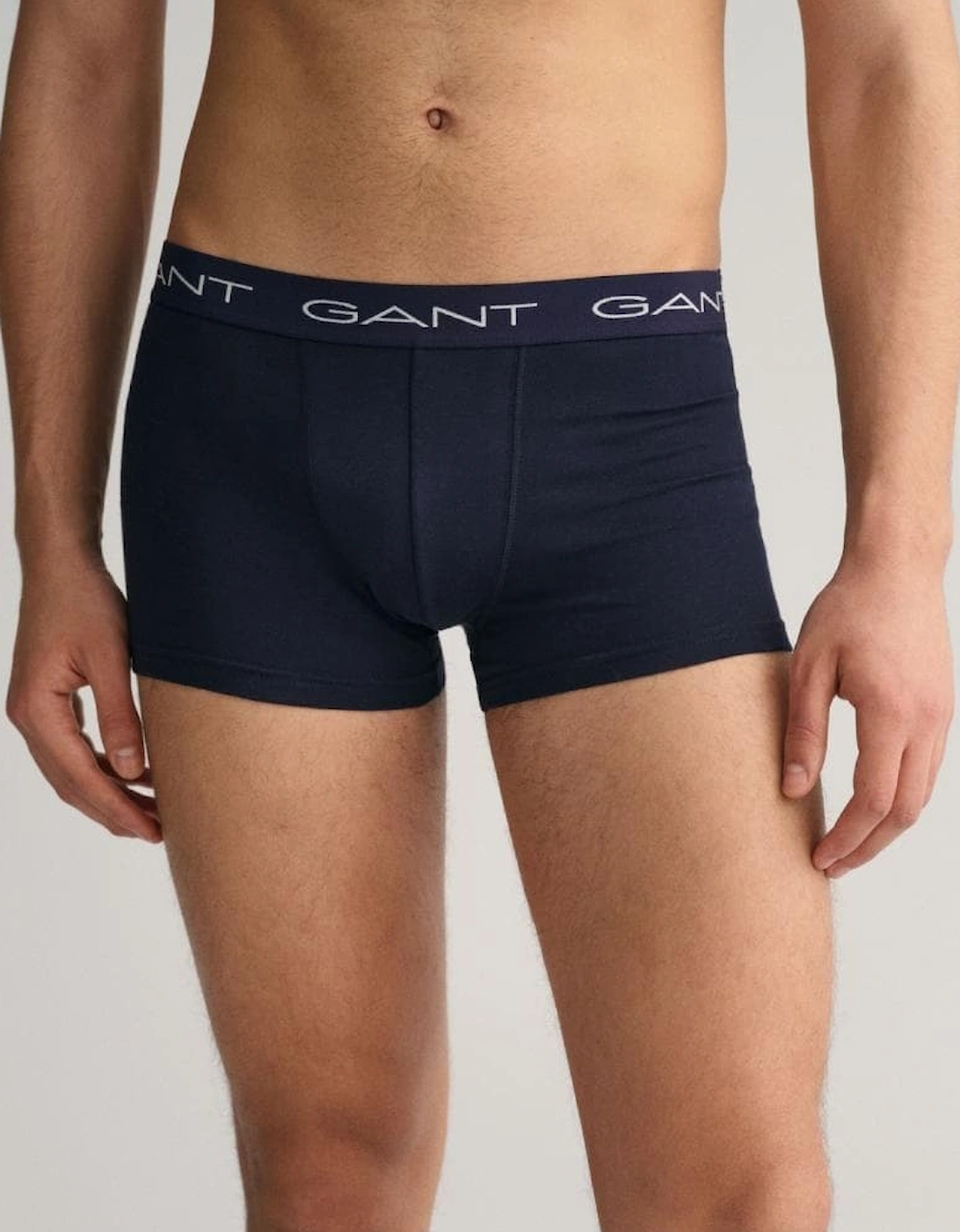 3-Pack Mens Cotton Jersey Trunks