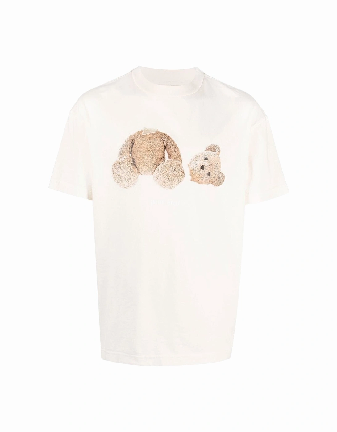 Teddy Bear Logo-print T-shirt in Beige, 6 of 5