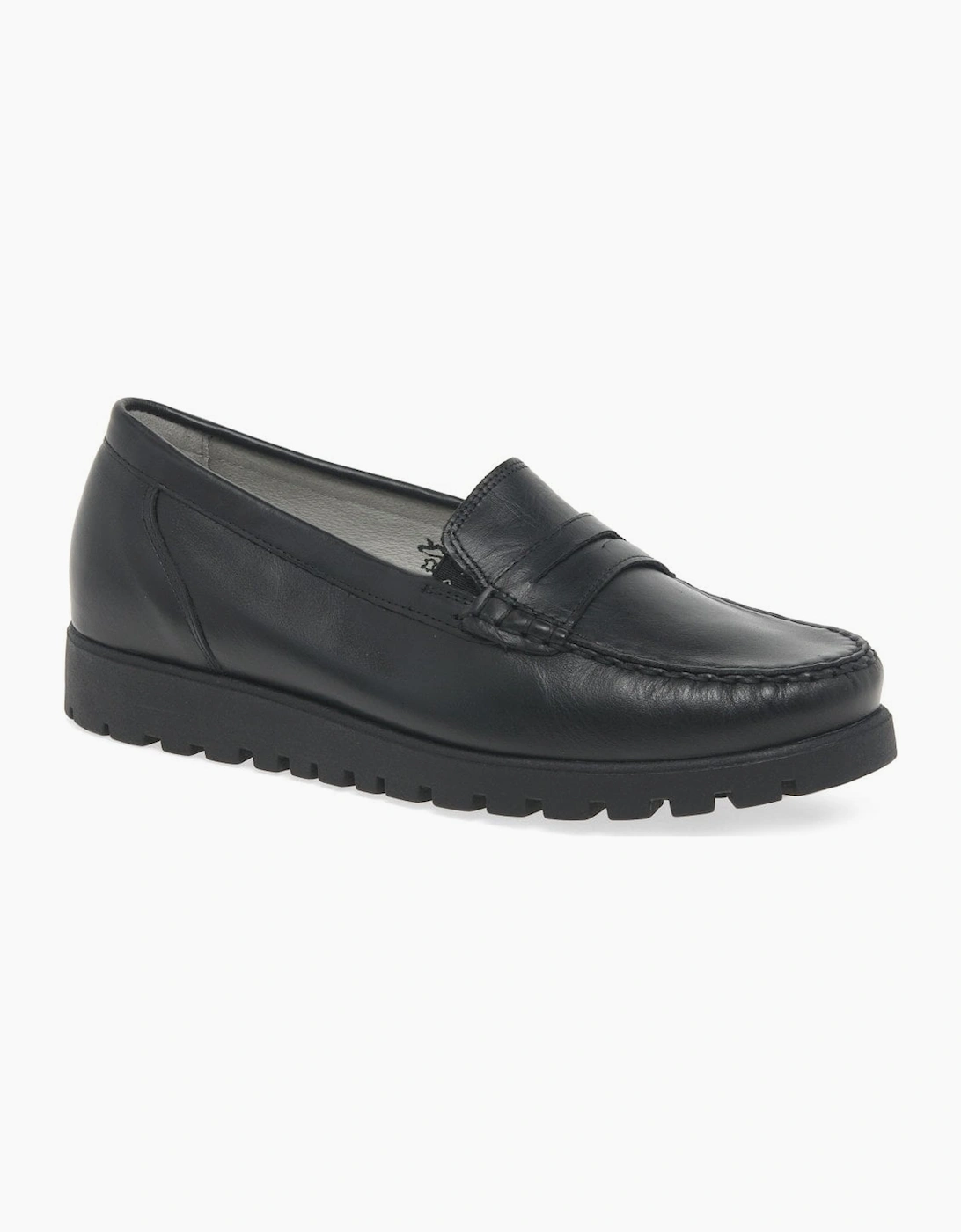 Waldlaufer Women's Penny Womens Moccasins - Black - Size, 6.5