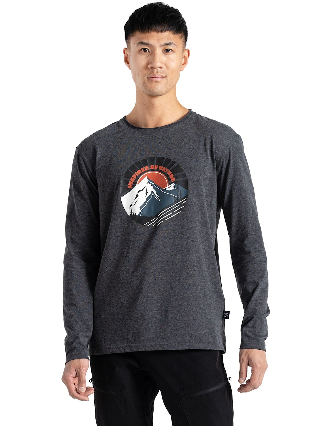 Mens Stomping Long Sleeve T-Shirt, 2 of 1