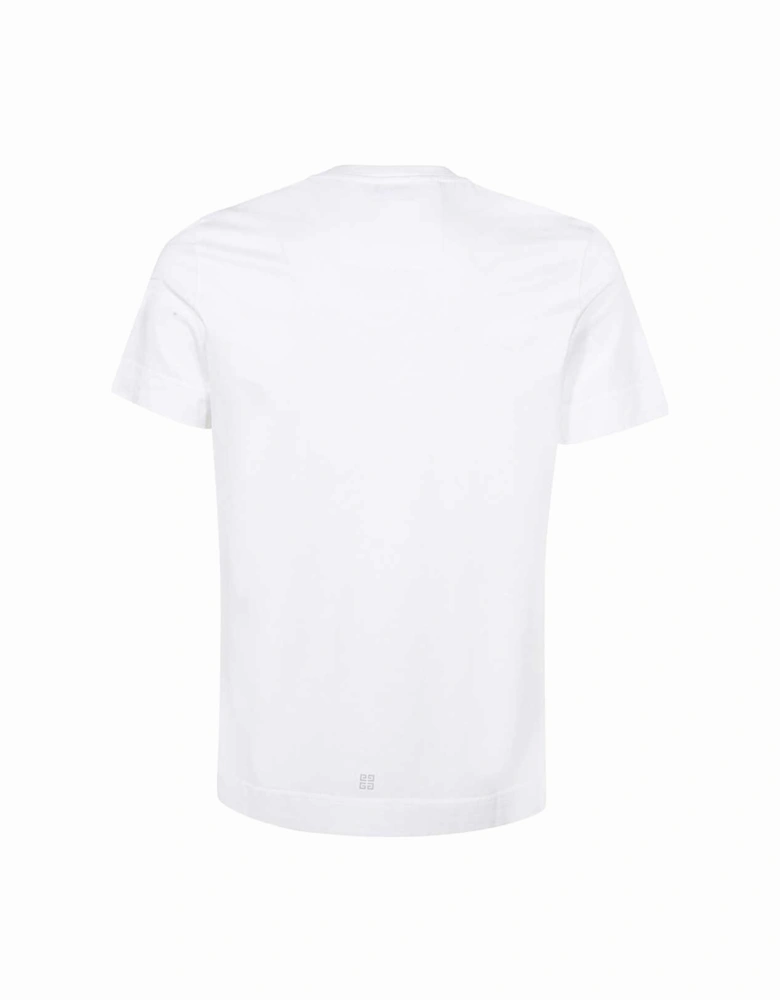 Reflective Slim Fit T-Shirt in White