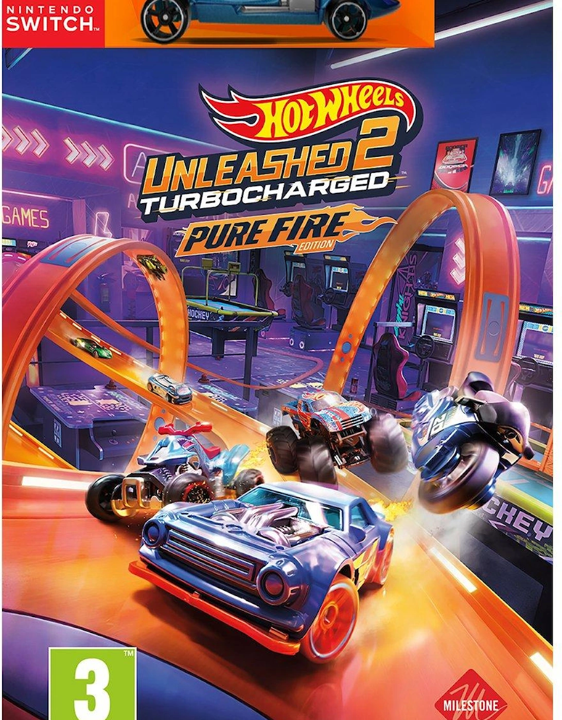 Switch Hot Wheels Unleashed 2 Turbocharged - Pure Fire Edition, 2 of 1