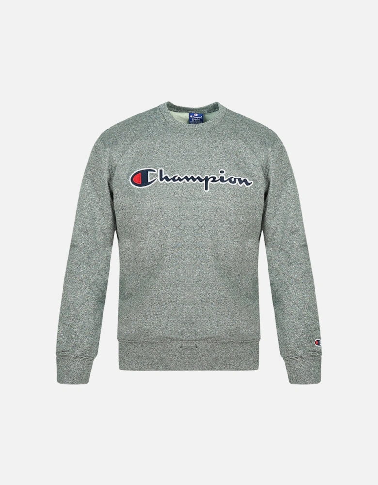 Classic Script Logo Light Grey Sweatshirt