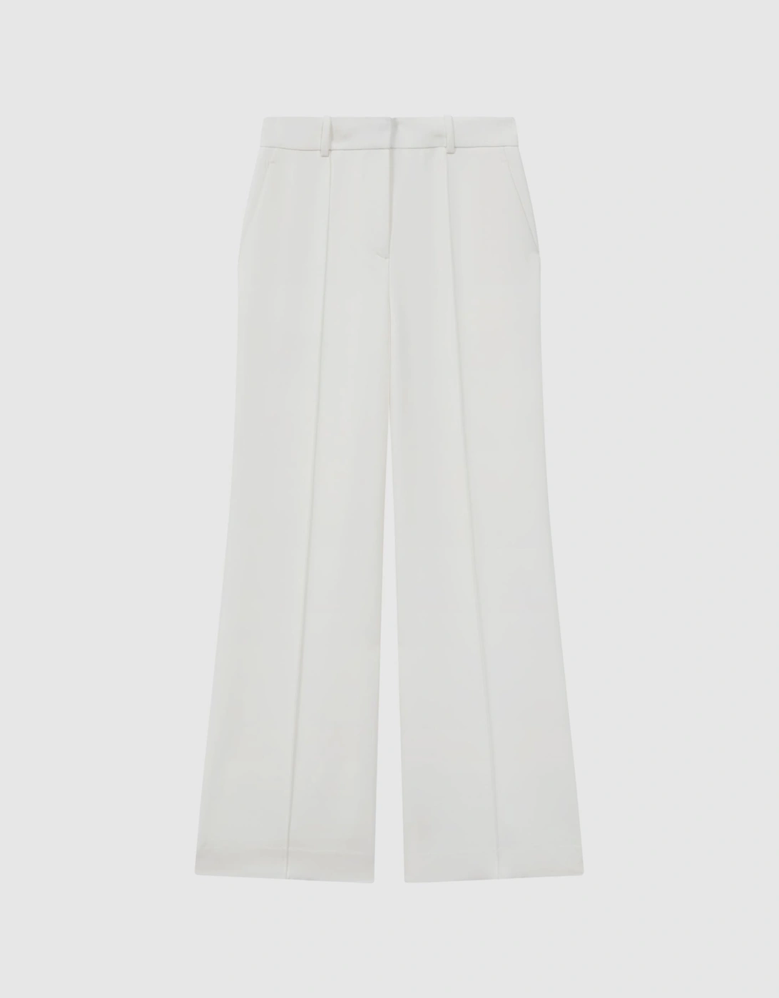 Crepe Wide Leg Suit Trousers, 2 of 1