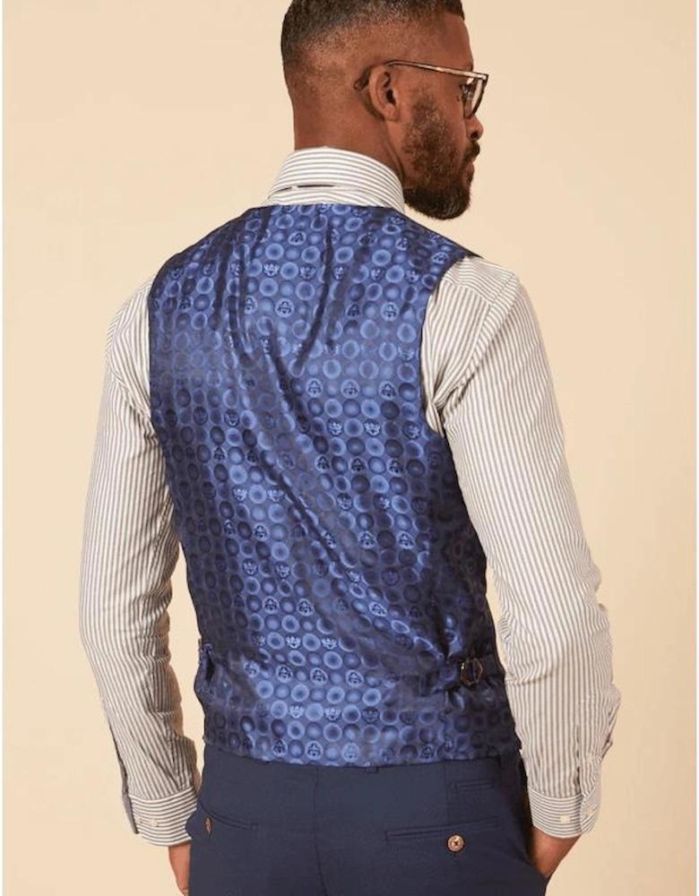 Max Royal Blue Waistcoat