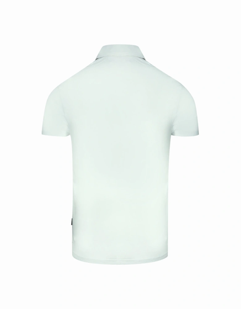 London Bold Logo White Polo Shirt