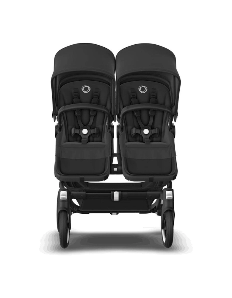 Donkey 5 Twin Extension Complete Pushchair (Midnight Black)