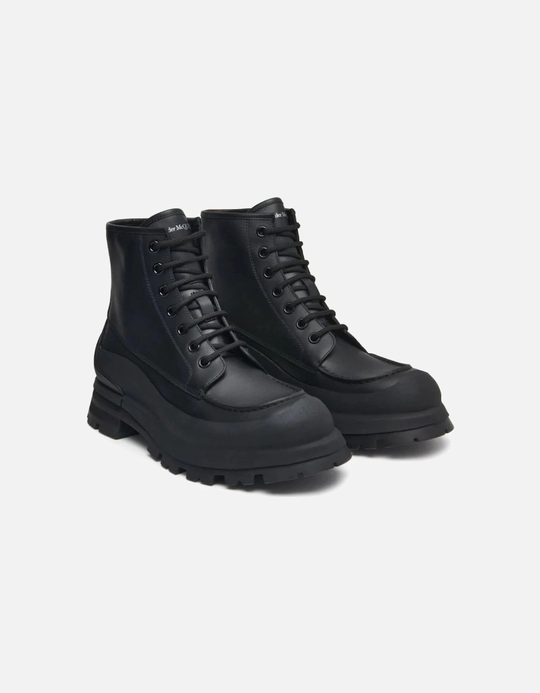 Winter Leather Boots Black