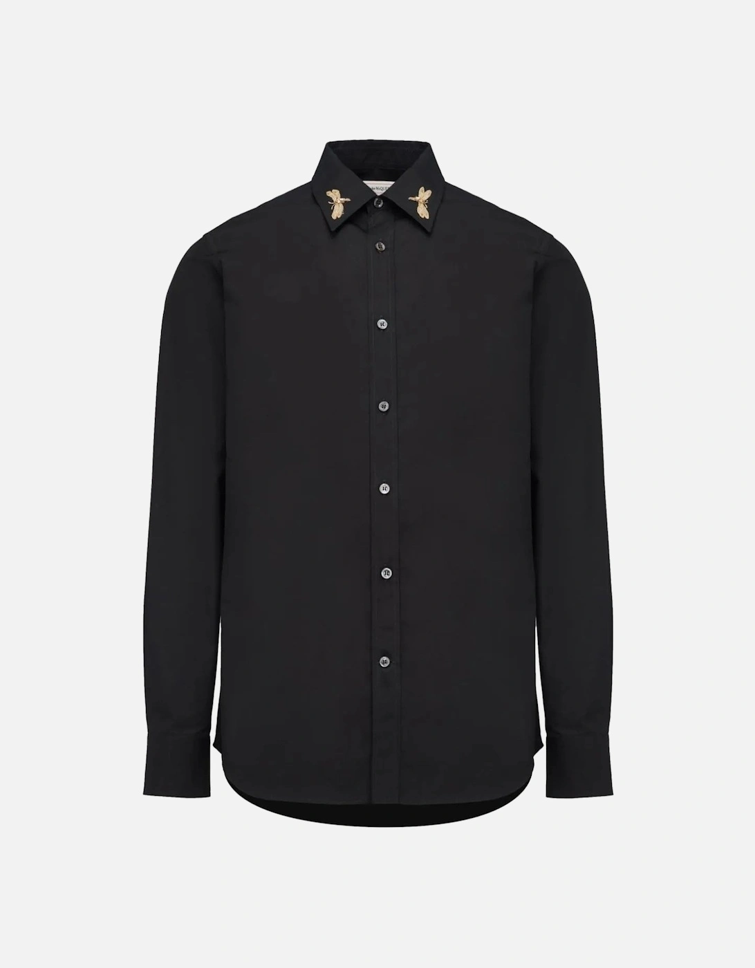 Embellished Collar Shirt Black, 5 of 4