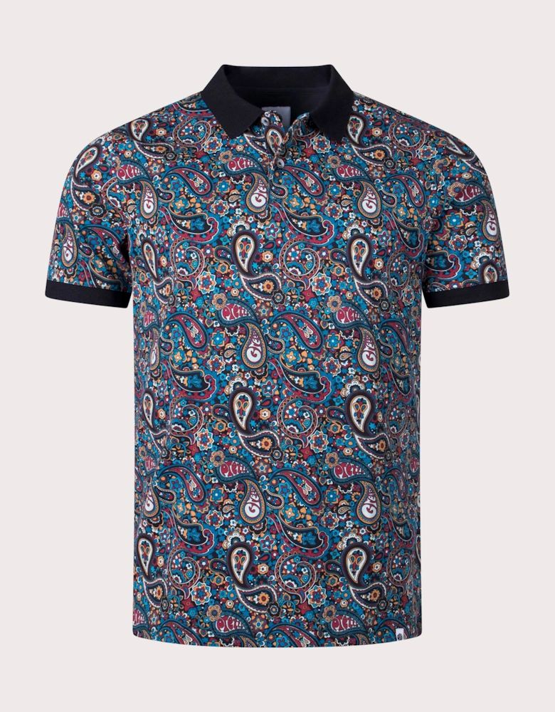 Wonderwall Paisley Polo Shirt