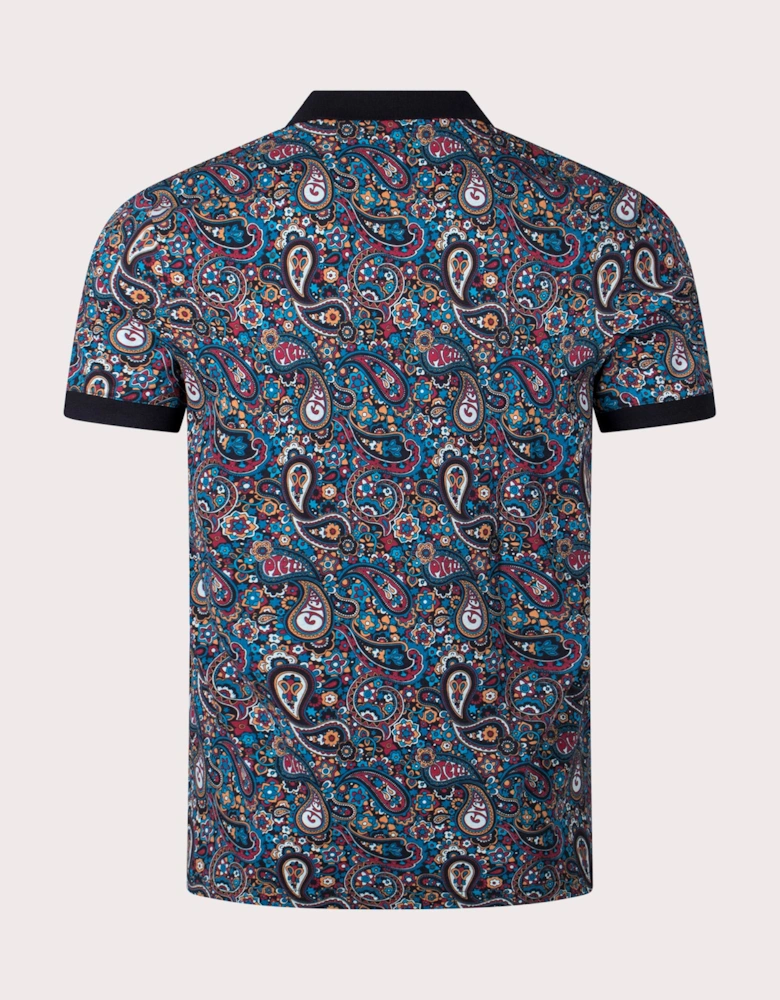 Wonderwall Paisley Polo Shirt