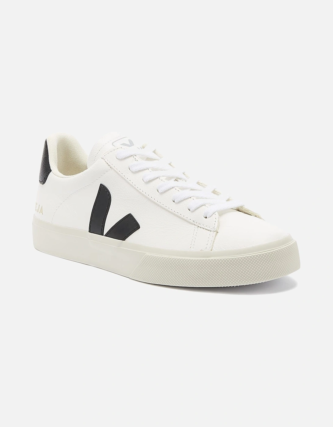 Campo Mens White / Black Trainers