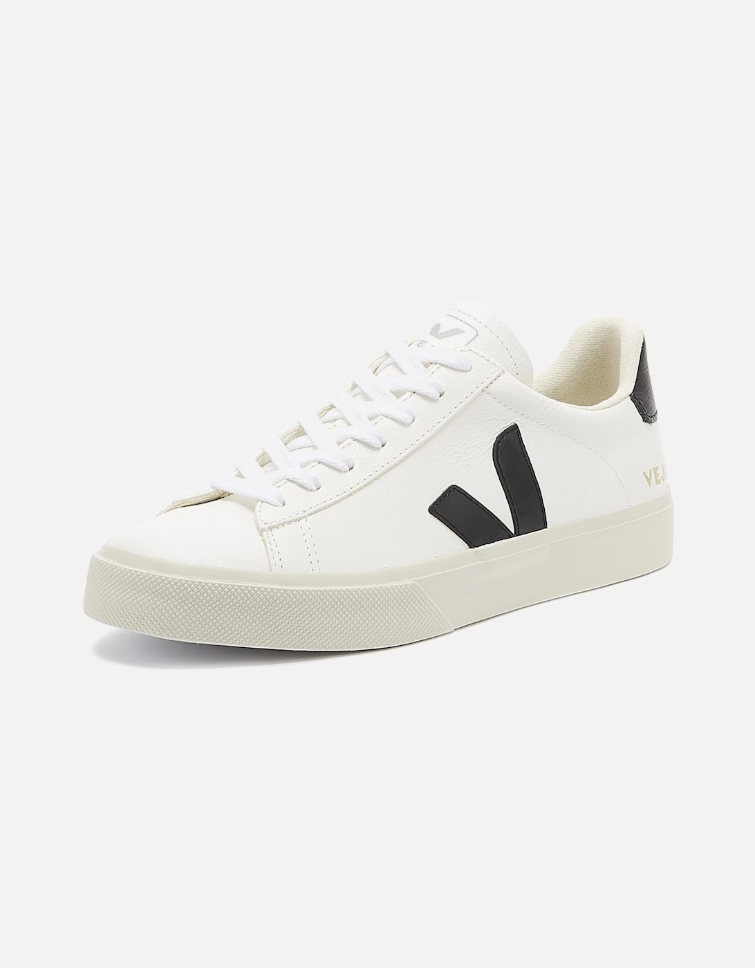 Campo Mens White / Black Trainers