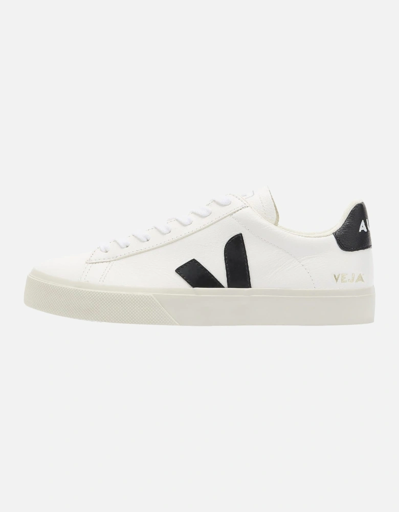 Campo Mens White / Black Trainers