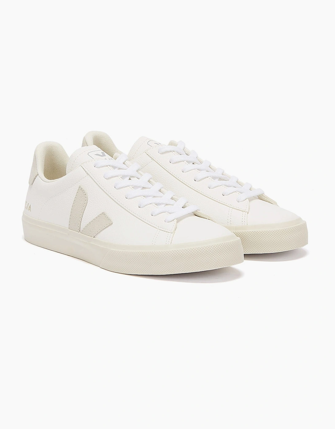Women's Veja Campo Womens White / Natural Trainers - Size: 5