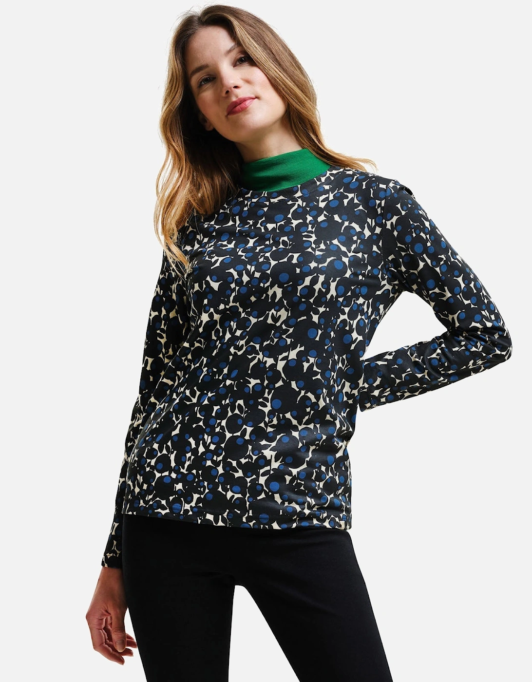 Womens Orla Kiely Long Sleeve Blouse