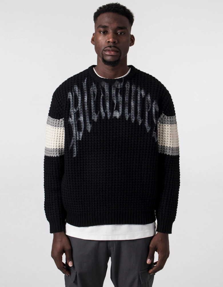 Relaxed Fit Twitch Chunky Knit Jumper