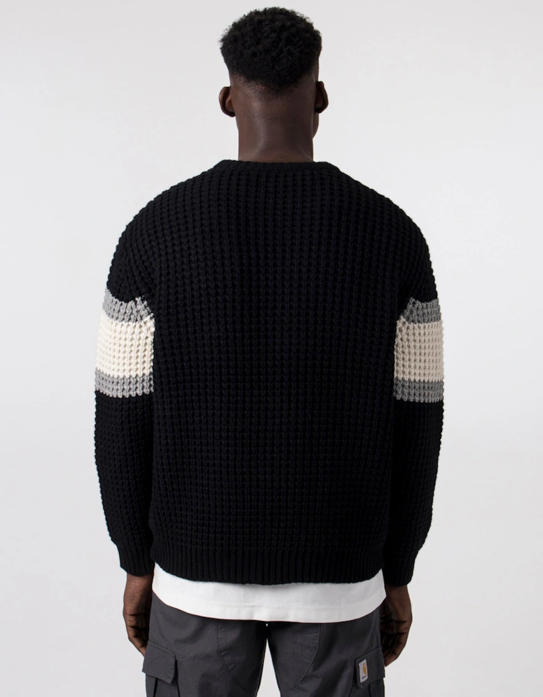 Relaxed Fit Twitch Chunky Knit Jumper
