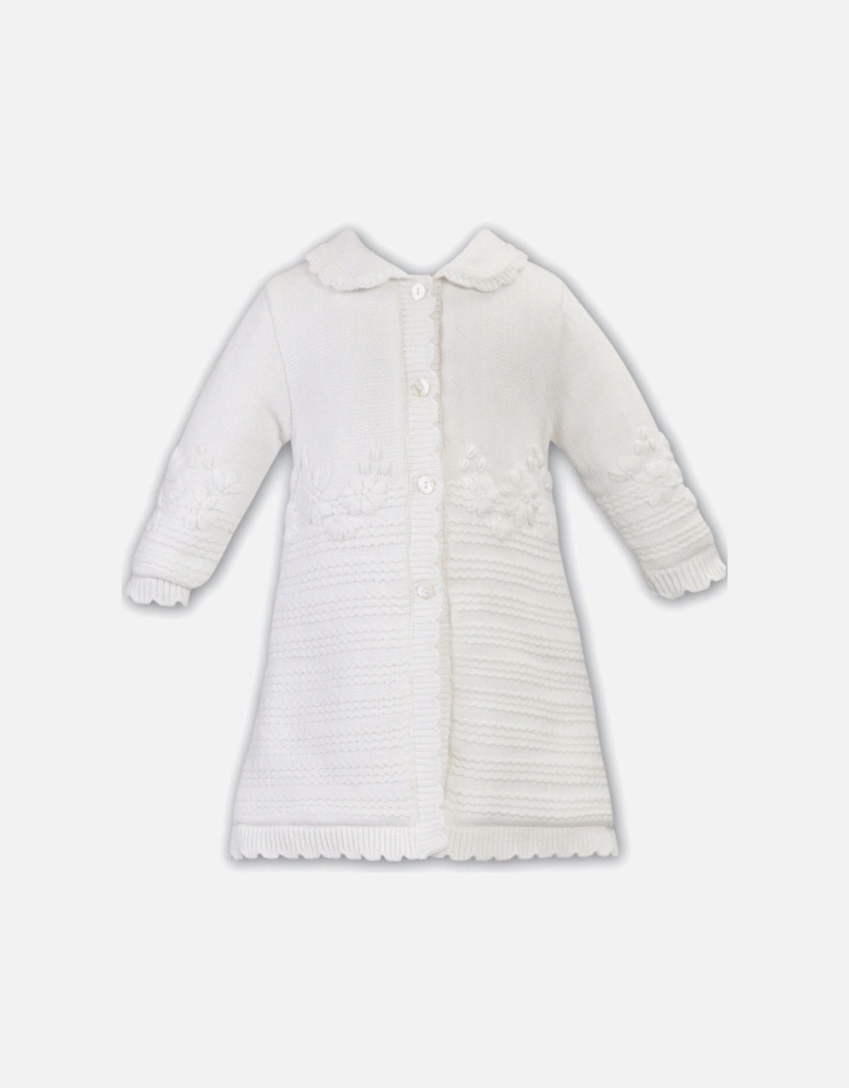 Ivory Knit Coat