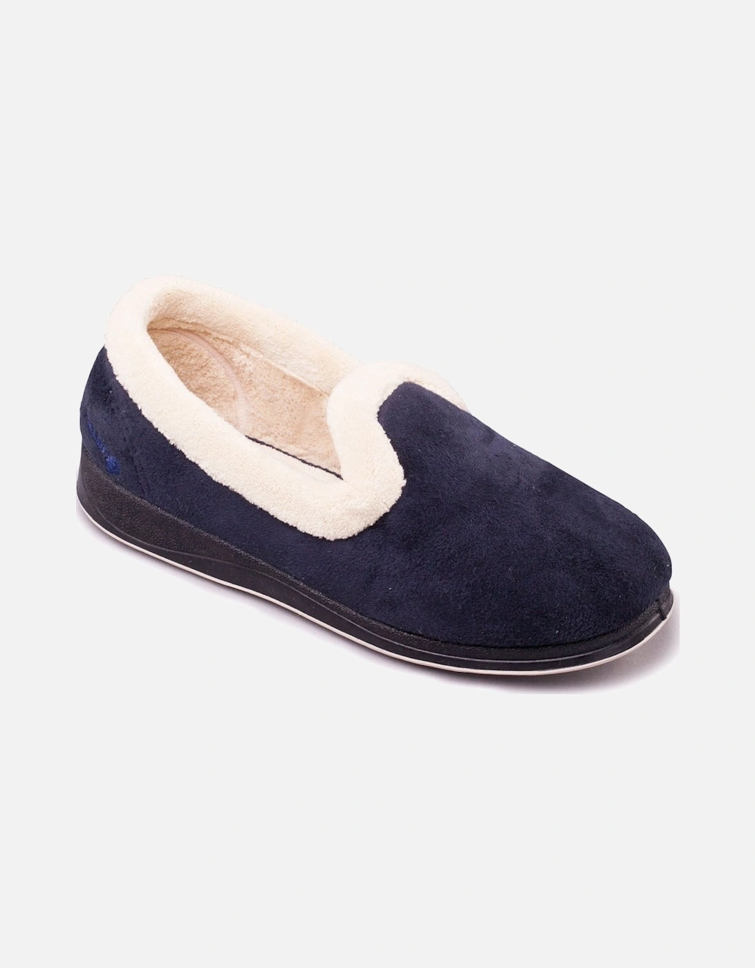Repose Womens Fully Lined Slippers, 2 of 1