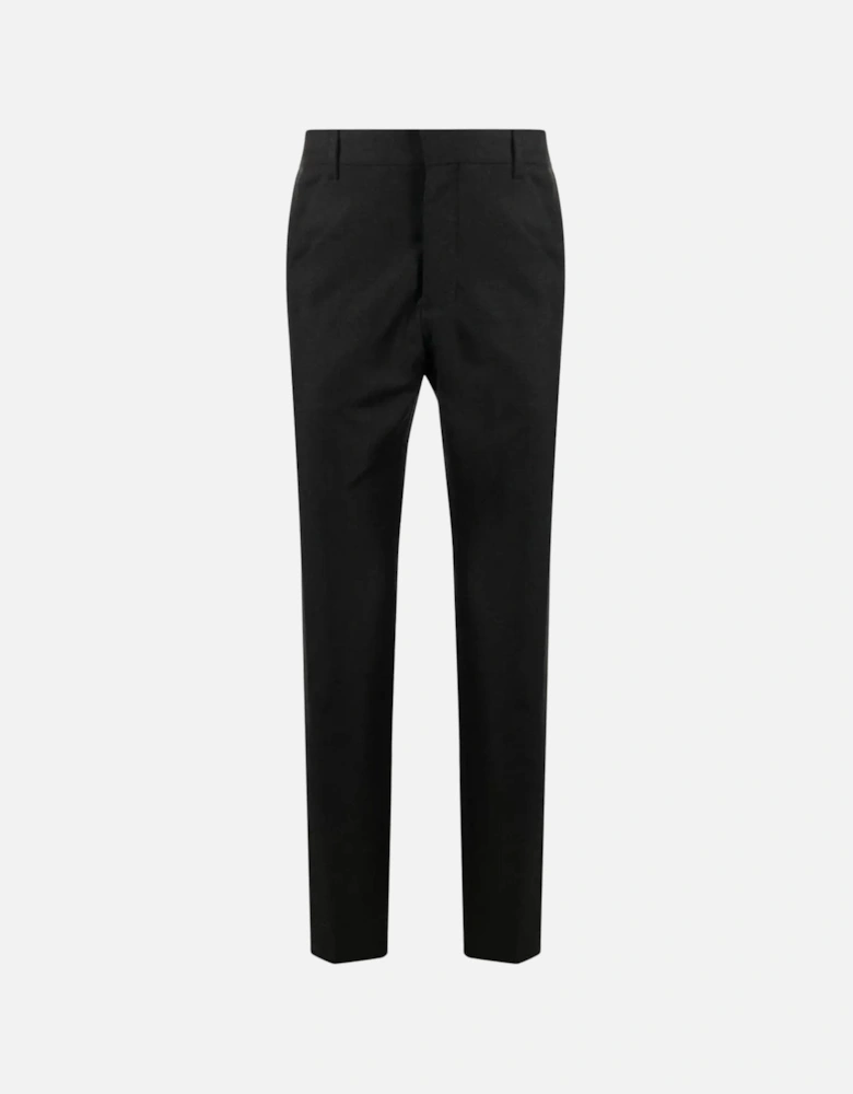 Cigarette Fit Trousers Grey